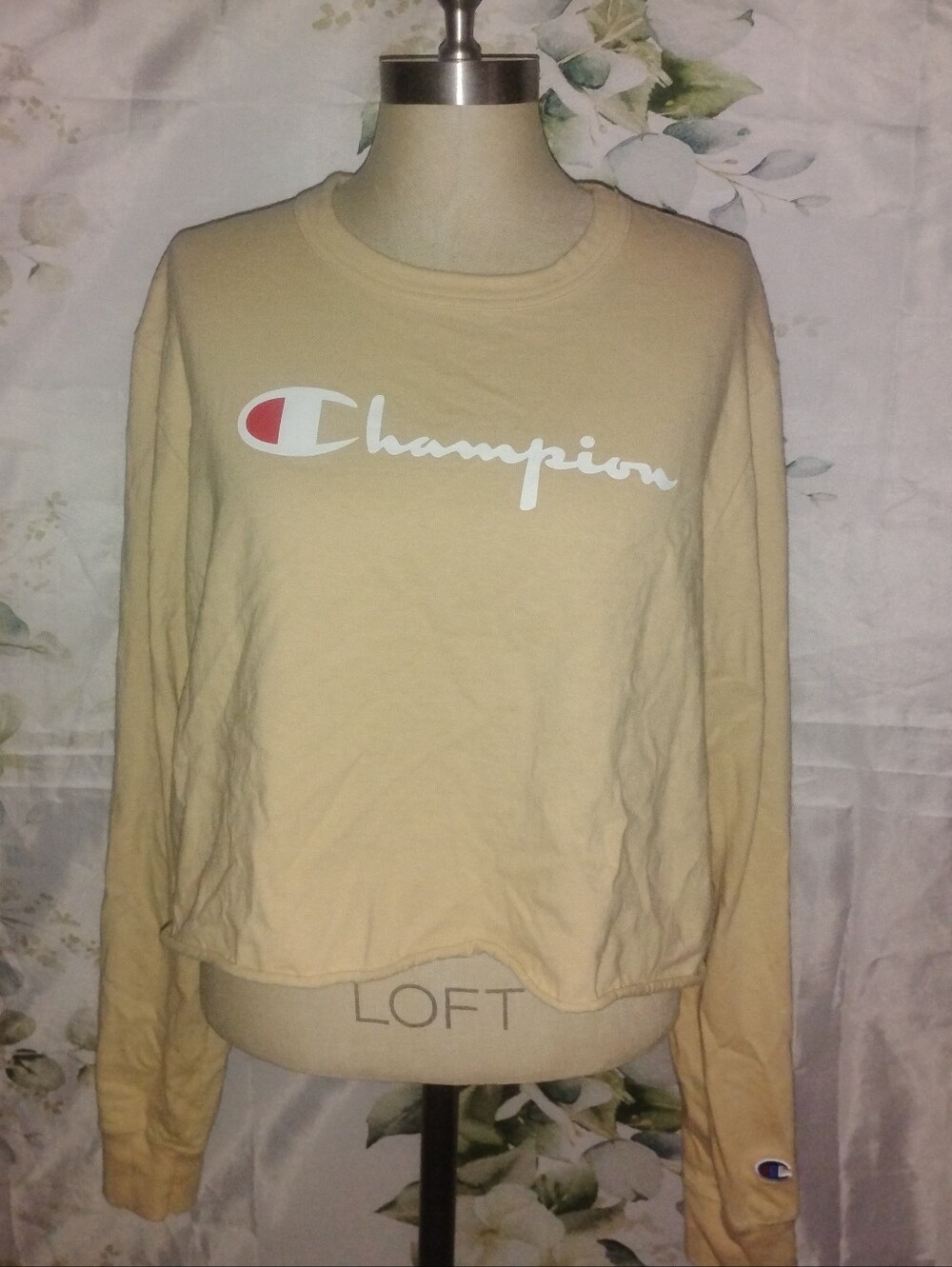 5For$12 Cotton Cropped Long Sleeve Tee